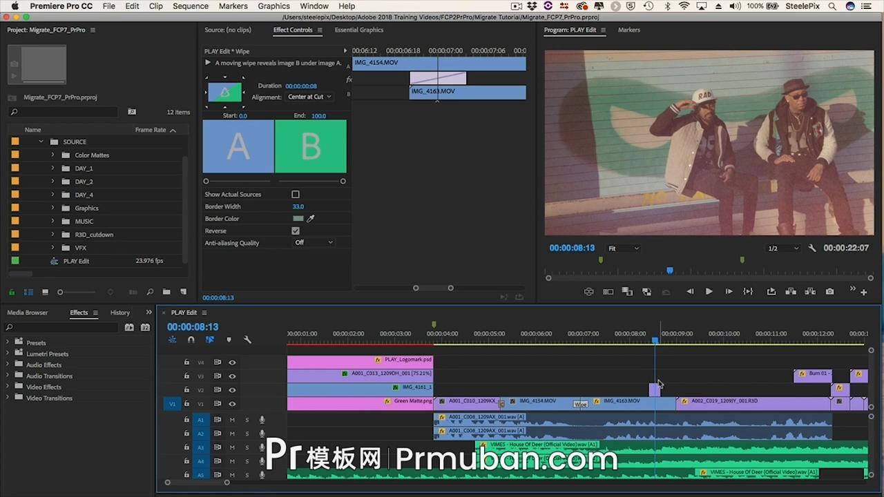 PR剪輯視頻工作流程 大剪輯師分享的高級視頻編輯技巧